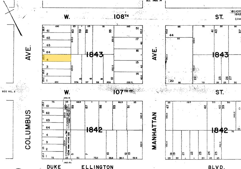 967 Columbus Ave, New York, NY à louer - Plan cadastral – Image 2 sur 4