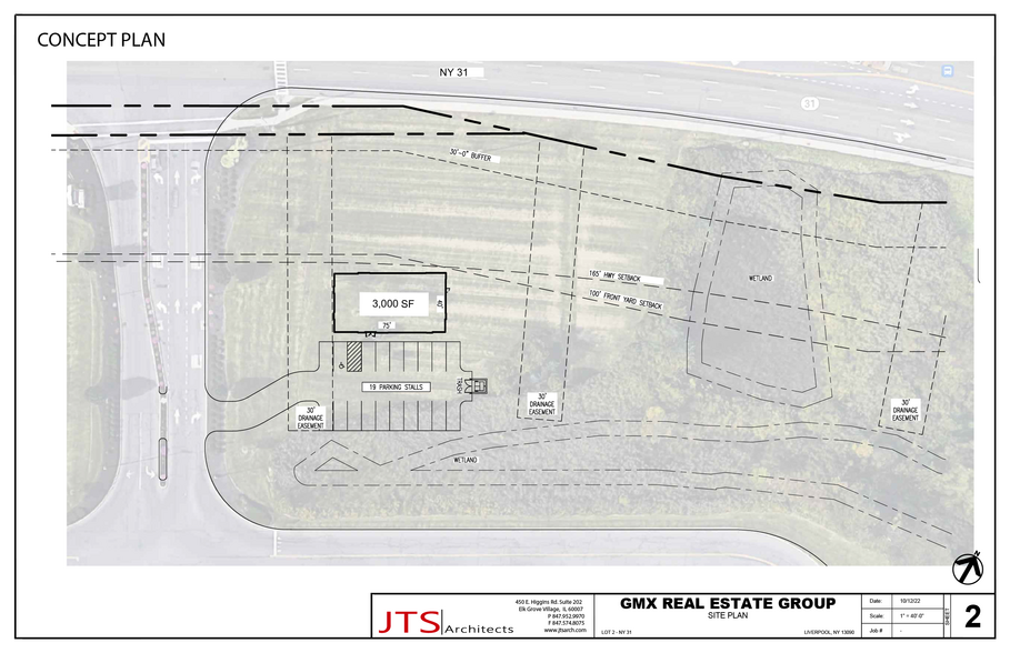 3884 State Route 31, Liverpool, NY à louer - Plan de site – Image 3 sur 4