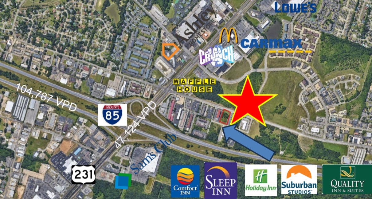 5007 Carmichael Rd, Montgomery, AL à vendre Photo principale– Image 1 sur 12