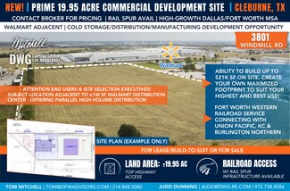Plus de détails pour 3801 Windmill Rd, Cleburne, TX - Terrain à vendre