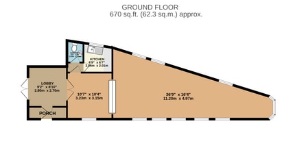129 Colne Rd, Burnley à louer Plan d’étage– Image 1 sur 1