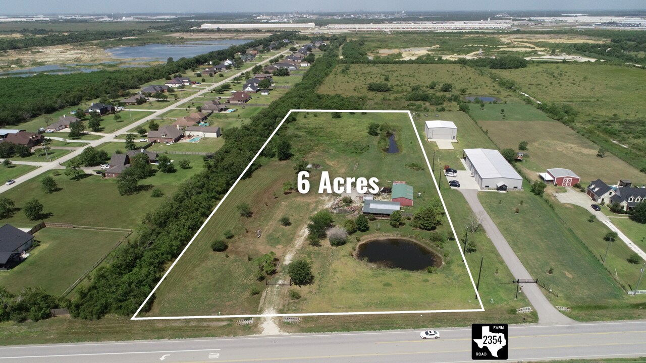 15835 Farm to Market 2354 rd, Beach City, TX à vendre Aérien– Image 1 sur 4