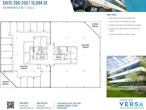 950 Warrenville Rd, Lisle, IL à vendre Plan d’étage– Image 2 sur 2