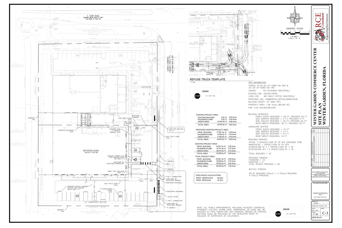 Plan de site