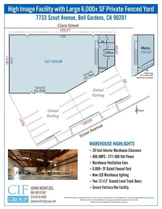 Plus de détails pour 7733 Scout Ave, Bell Gardens, CA - Industriel/Logistique à vendre