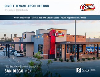 Plus de détails pour 7593 Broadway, Lemon Grove, CA - Local commercial à vendre
