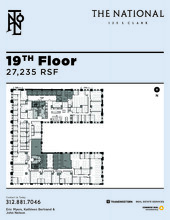 125 S Clark St, Chicago, IL à louer Plan d’étage– Image 1 sur 1