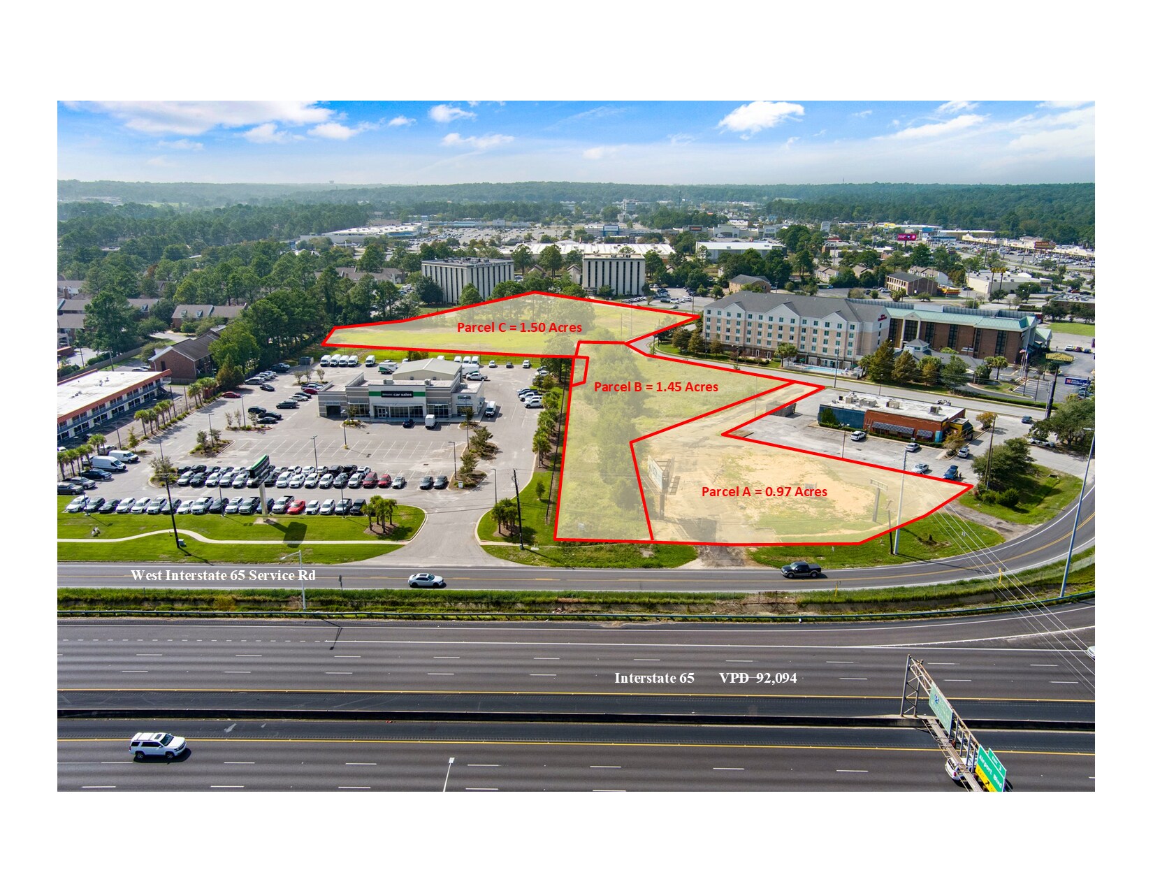 836 W I65 Service Rd S, Mobile, AL à vendre Photo de l’immeuble– Image 1 sur 4