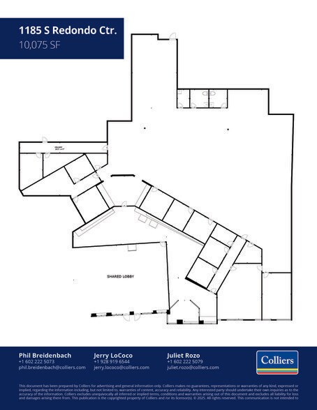 1185 S Redondo Center Dr, Yuma, AZ à louer - Plan d’étage – Image 3 sur 10