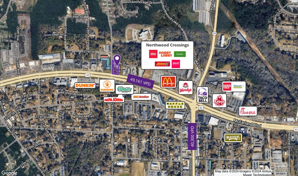 2500 McFarland Blvd, Northport, AL à vendre - Photo de l’immeuble – Image 2 sur 6
