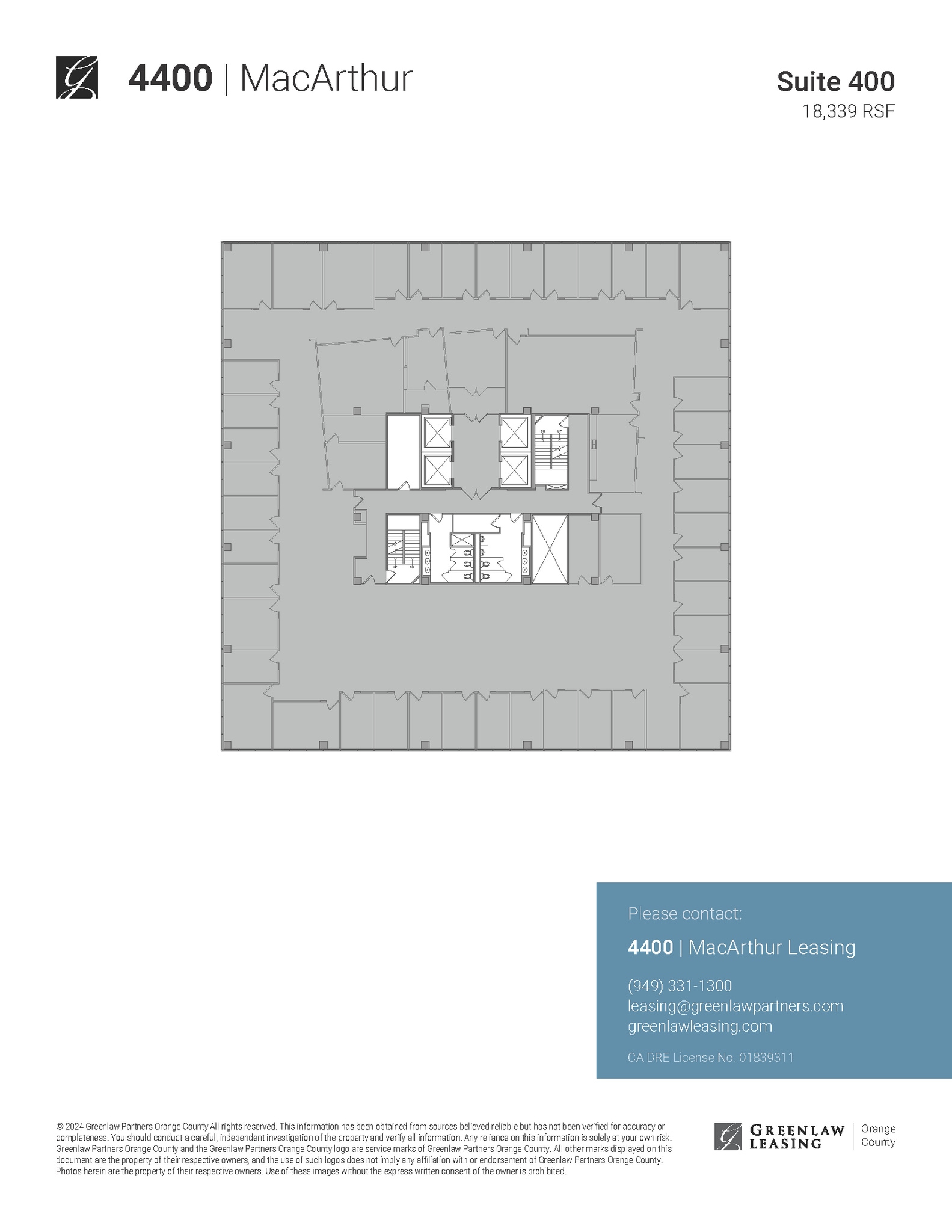 4400 MacArthur Blvd, Newport Beach, CA à louer Plan d’étage– Image 1 sur 1