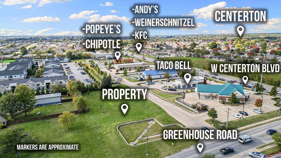 101 Greenhouse Rd, Centerton, AR à vendre - Aérien – Image 3 sur 29