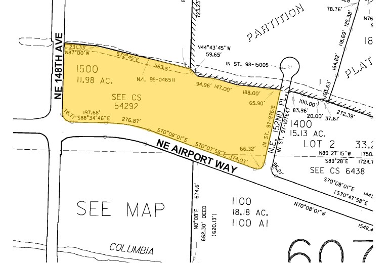 14811 NE Airport Way, Portland, OR à louer - Plan cadastral – Image 3 sur 19