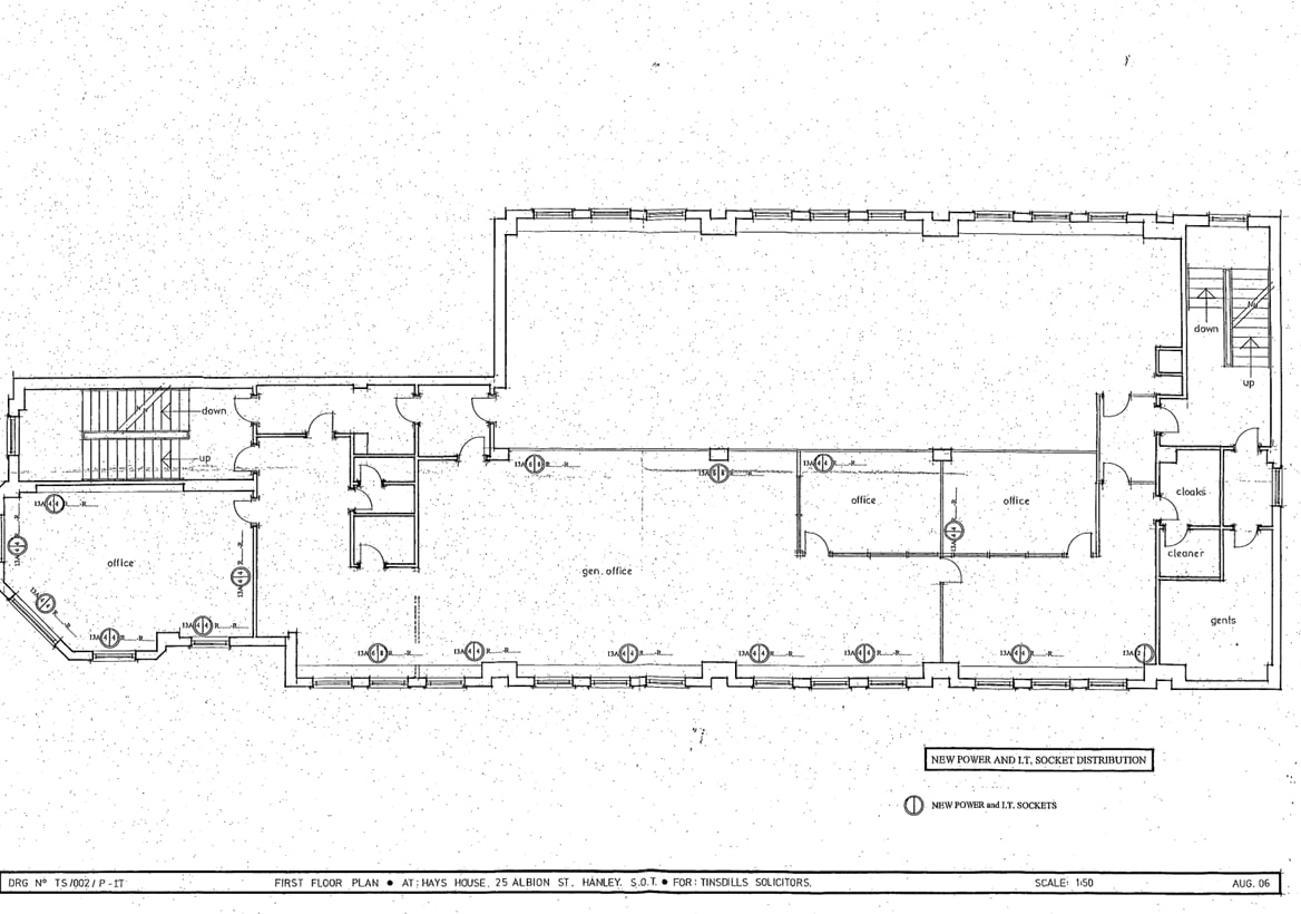 25 Albion St, Stoke On Trent à louer Plan d’étage– Image 1 sur 4
