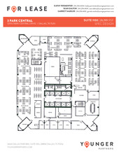 12700 Park Central Dr, Dallas, TX à louer Plan d’étage– Image 2 sur 2
