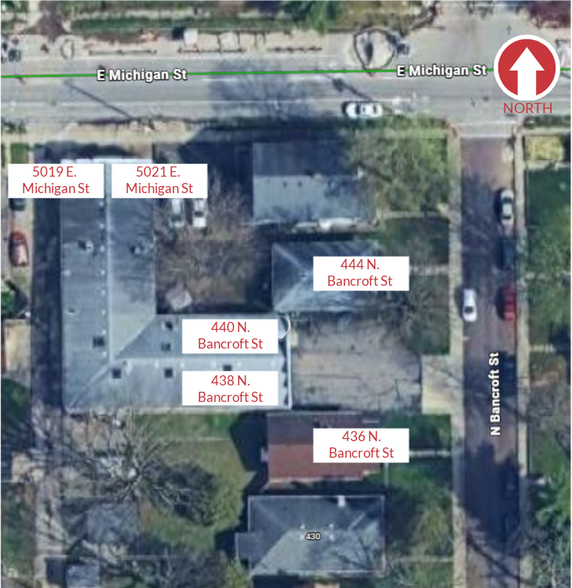 438 N Bancroft St, Indianapolis, IN à vendre - Photo de l’immeuble – Image 3 sur 18