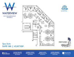 2141 E Highland Ave, Phoenix, AZ à louer Plan d’étage– Image 1 sur 1