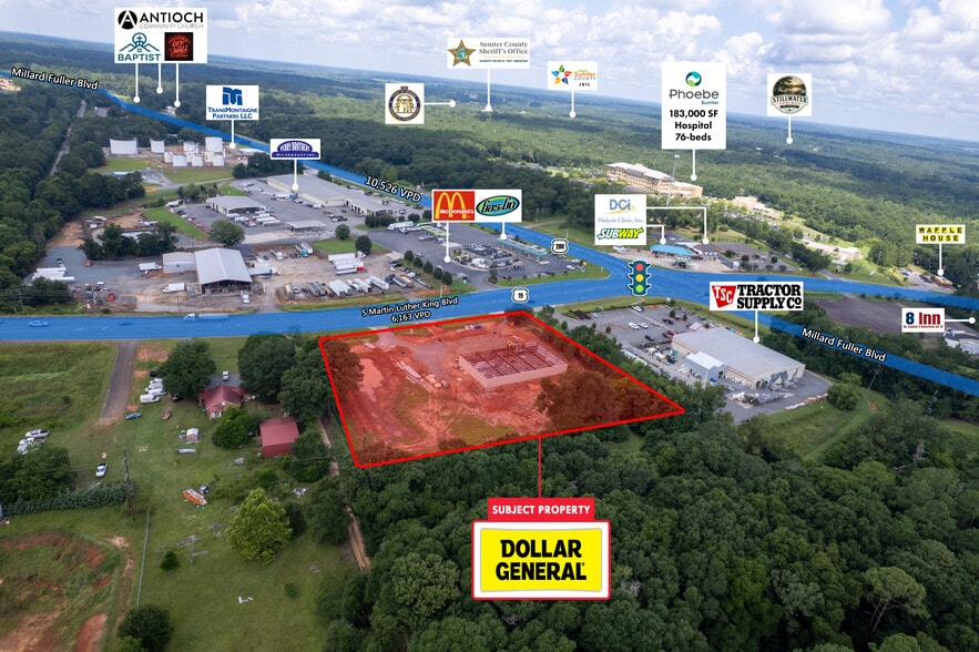 205 US-19 Hwy, Americus, GA à vendre - Aérien – Image 2 sur 5
