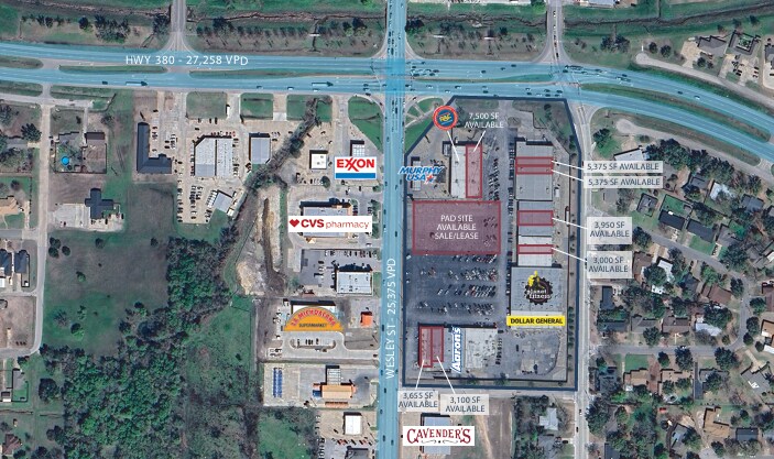 5107-5129 Wesley St, Greenville, TX à louer - Photo de l’immeuble – Image 3 sur 5