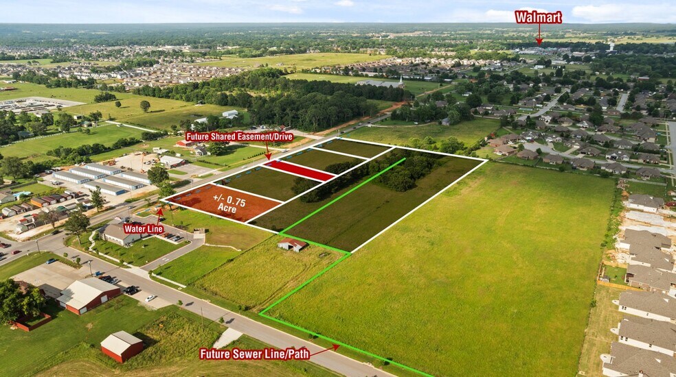 Slack St, Pea Ridge, AR à vendre - Photo de l’immeuble – Image 3 sur 28
