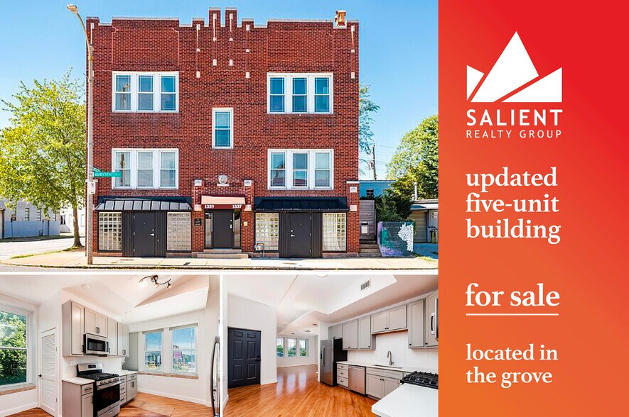 1337-1339 S Vandeventer Ave, Saint Louis, MO à vendre - Photo de l’immeuble – Image 1 sur 11