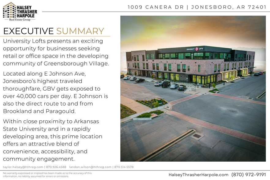 1009 Canera Dr, Jonesboro, AR à louer - Photo de l’immeuble – Image 2 sur 12