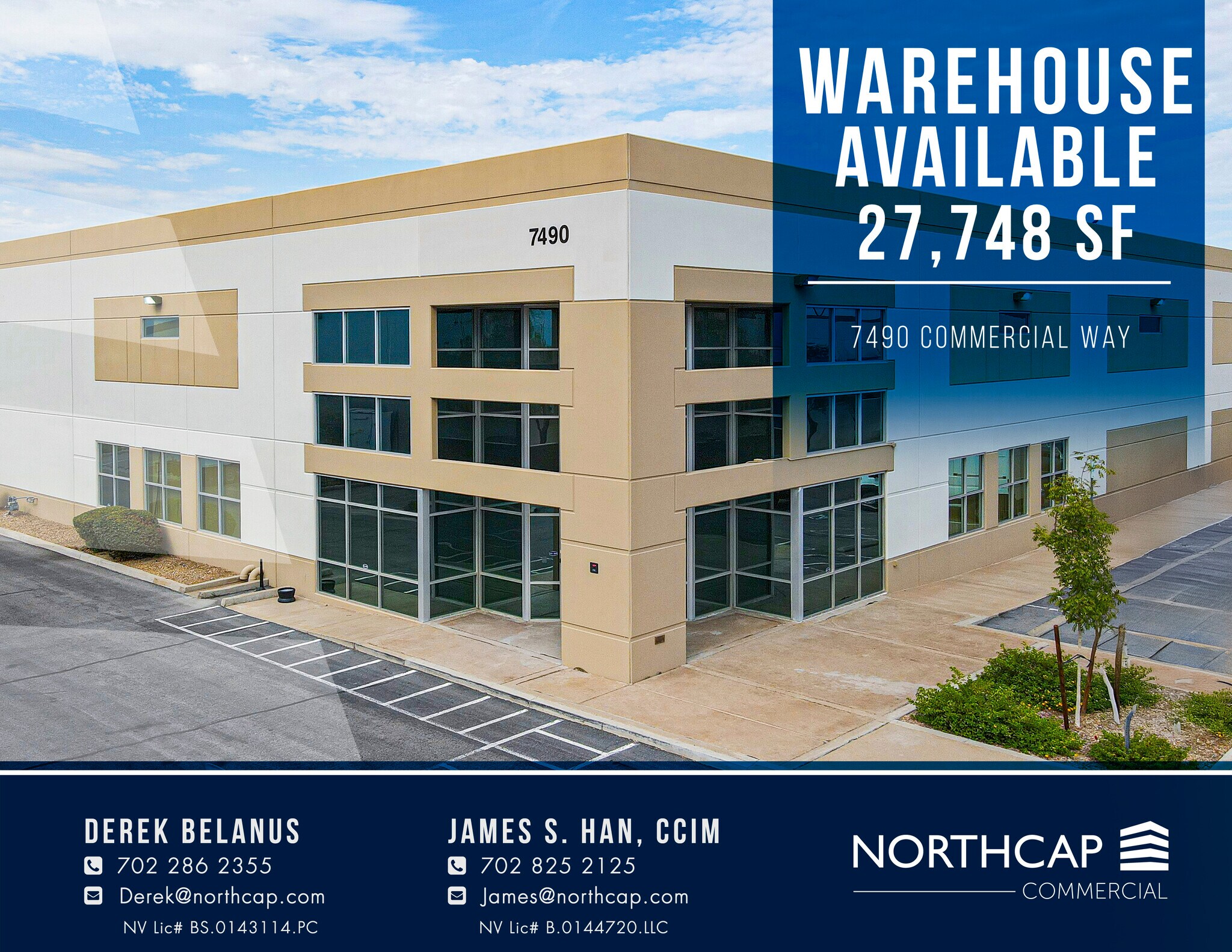 7490 Commercial Way, Henderson, NV à louer Photo de l’immeuble– Image 1 sur 14