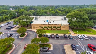 2301 S Hampton Rd, Dallas, TX - Vue aérienne vue de carte