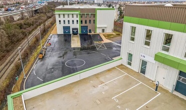 Bondy, SSD - Vue aérienne vue de carte