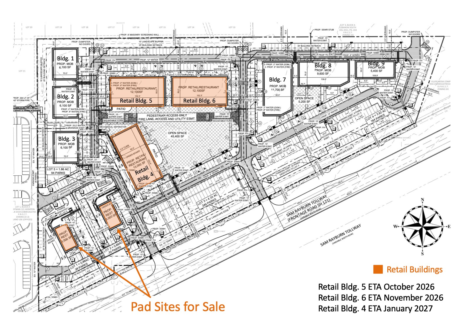 11750 State Highway 121, Frisco, TX à louer Plan de site– Image 1 sur 2