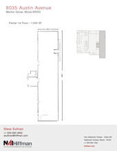 8035 Austin Ave, Morton Grove, IL à louer Plan d’étage– Image 1 sur 1