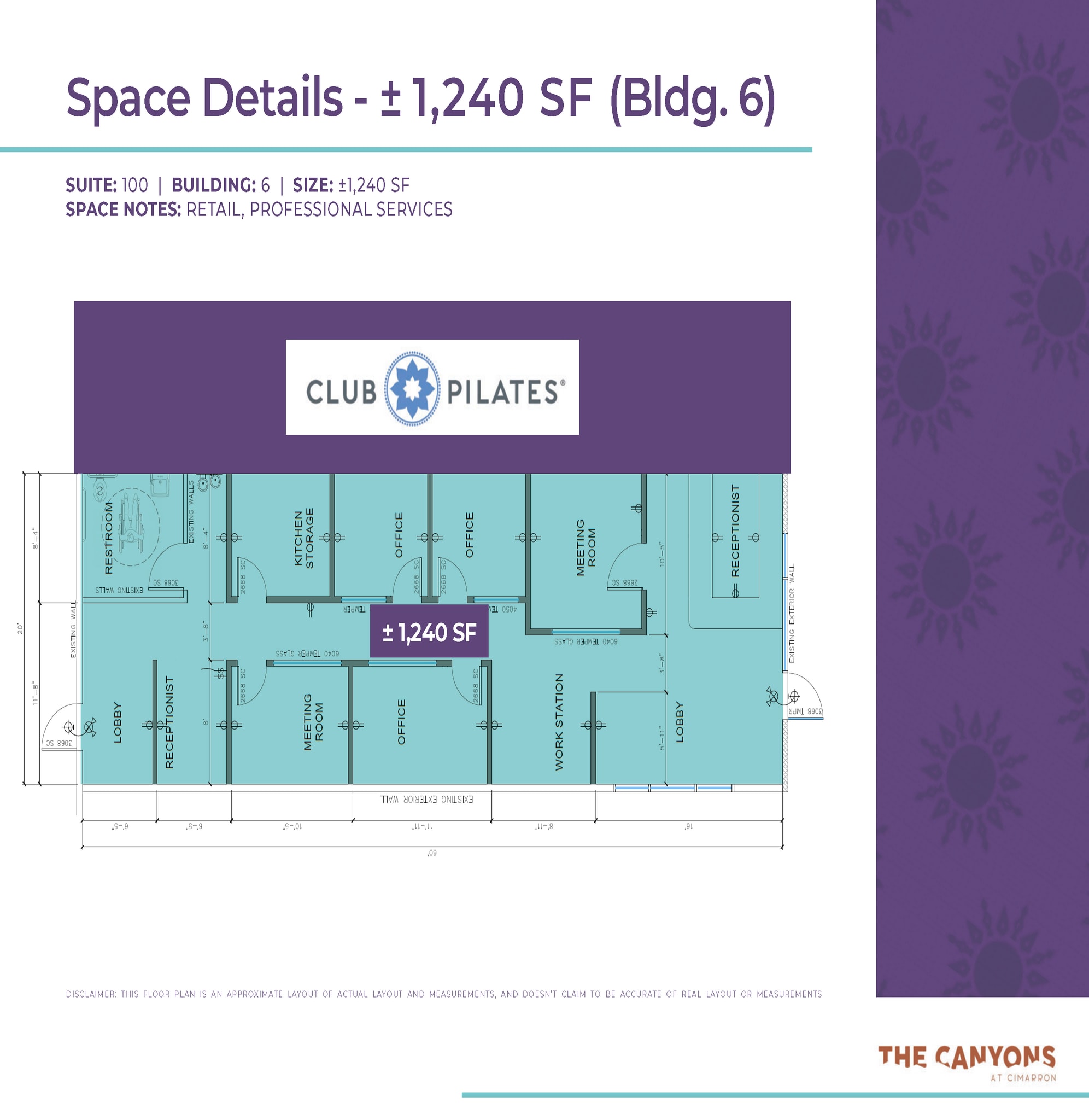 1571 N Resler Dr, El Paso, TX à louer Plan d’étage– Image 1 sur 1