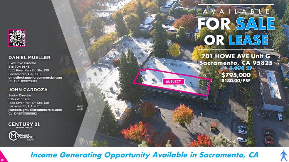 701 Howe Ave, Sacramento, CA à vendre - Photo de l’immeuble – Image 1 sur 11