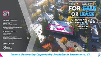 Plus de détails pour 701 Howe Ave, Sacramento, CA - Bureau à vendre