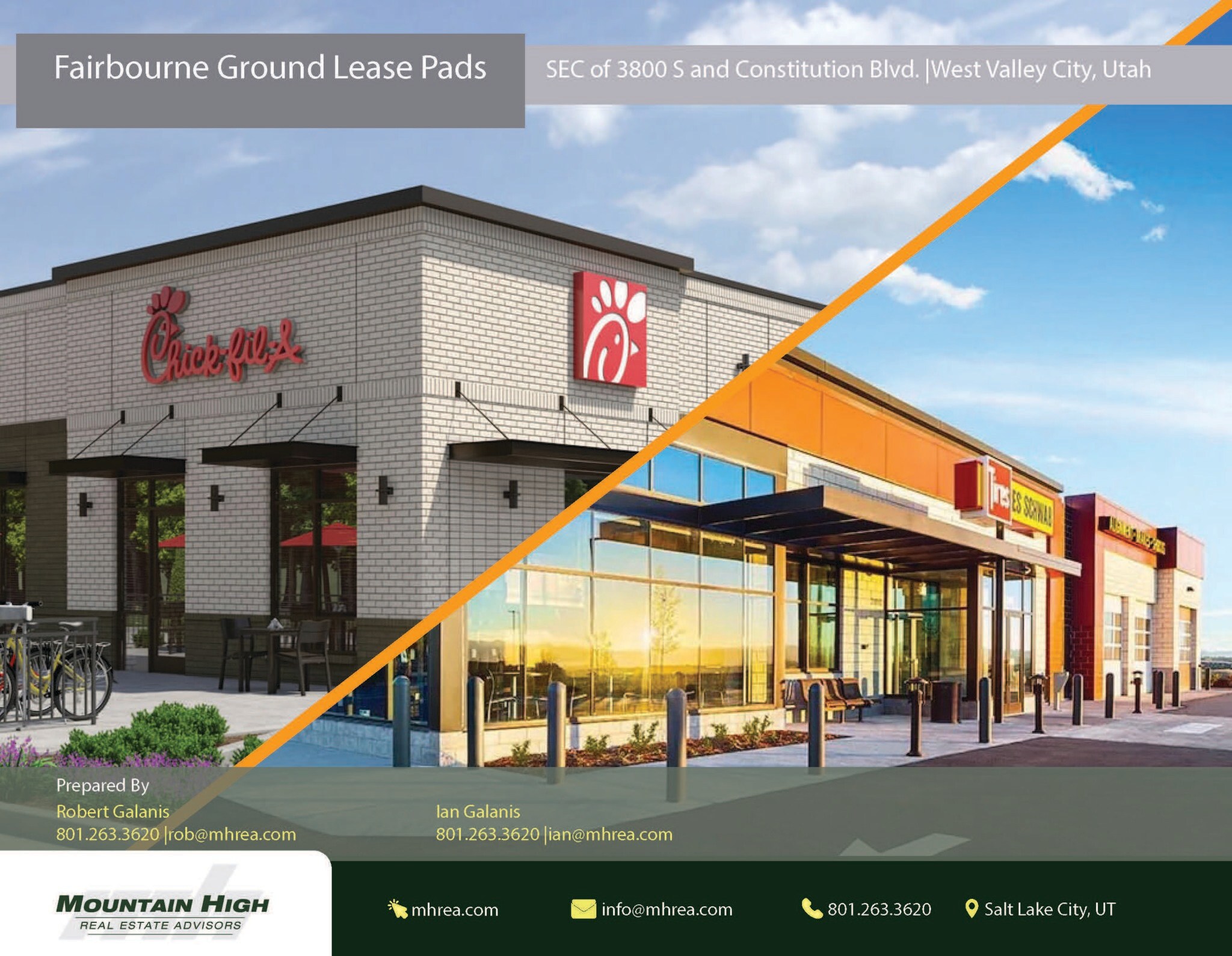 Fairbourne NNN - Chick Fil A/ Les Schwab portefeuille de 2 biens à vendre sur LoopNet.fr Photo de l’immeuble– Image 1 sur 3