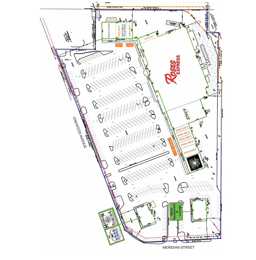 200 NE Oakwood Ave, Huntsville, AL à louer Plan de site– Image 1 sur 1