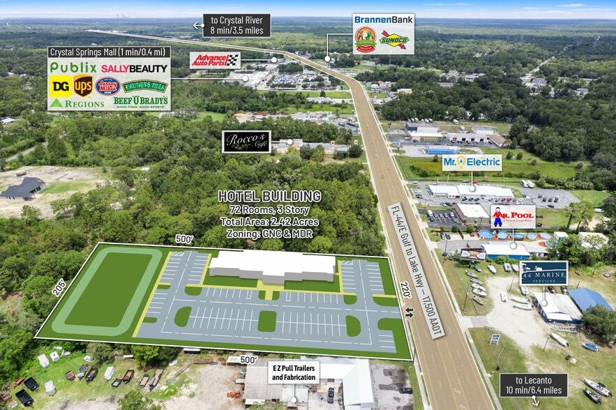 8929 E Gulf To Lake Hwy, Inverness, FL à vendre - Photo de l’immeuble – Image 3 sur 49