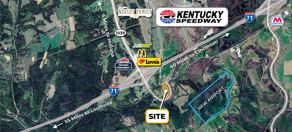 1341 KY Highway 465 W, Sanders, KY à vendre - Aérien – Image 1 sur 1