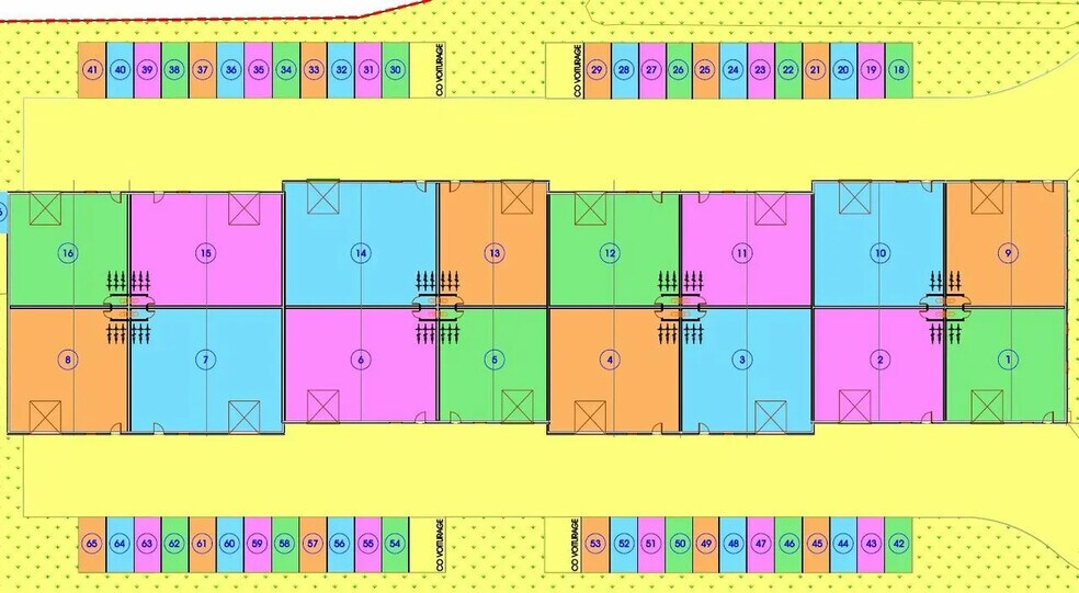 Local d’activités dans DOUVRES-LA-DÉLIVRANDE à louer - Plan d’étage – Image 2 sur 3