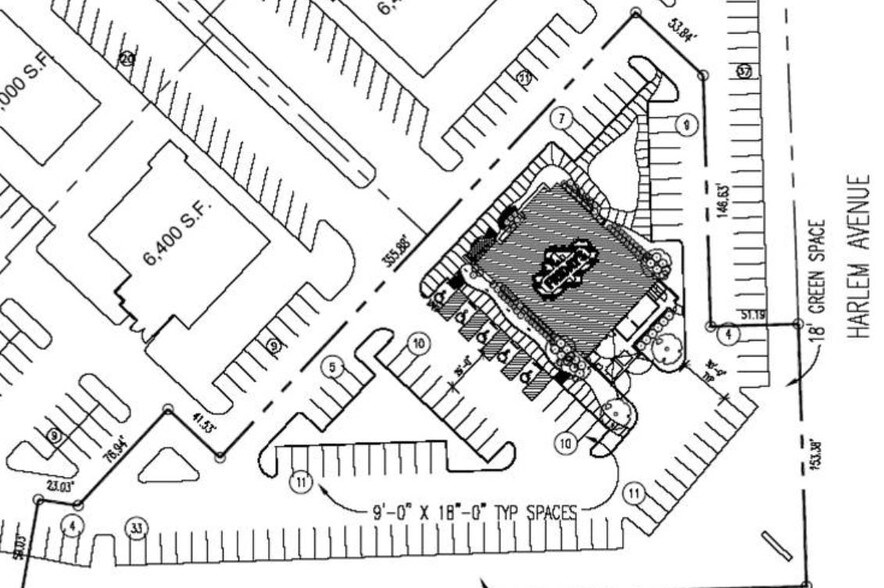 7200 191st St, Tinley Park, IL à louer - Plan cadastral – Image 3 sur 9