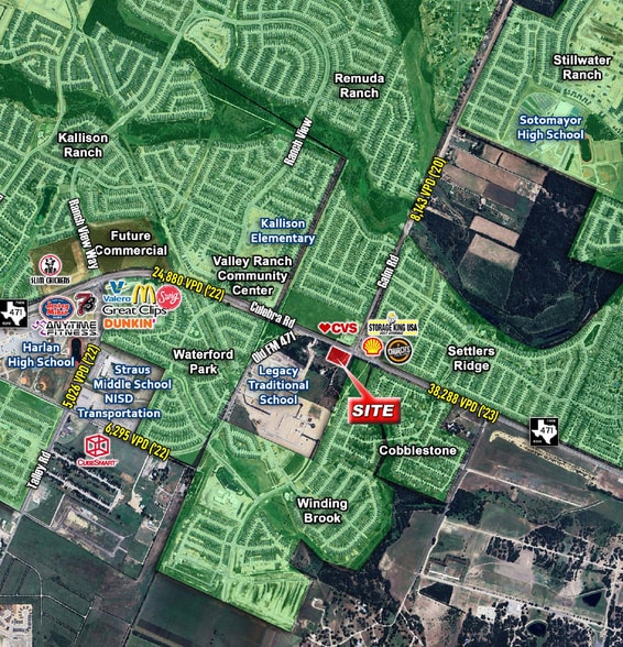 SWC of Culebra Rd and Galm rd, San Antonio, TX à vendre - Aérien – Image 3 sur 5