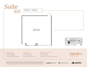 14131 Midway Rd, Addison, TX à louer Plan d’étage– Image 1 sur 2