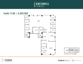 14131 Midway Rd, Addison, TX à louer Plan d’étage– Image 1 sur 1