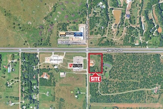10042 SW Diamond Rd, Augusta, KS - Vue aérienne  vue de carte