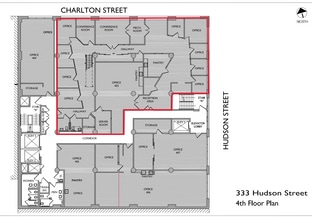 333 Hudson St, New York, NY à louer Plan d’étage– Image 1 sur 20