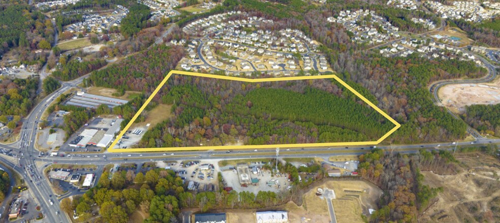 1801-1807 US 70 Hwy, Durham, NC à vendre - Aérien – Image 1 sur 5