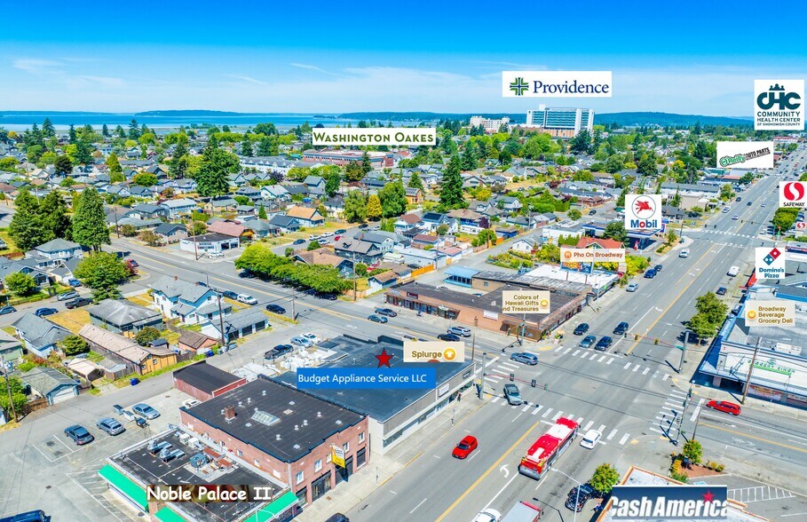 1902-1906 Broadway Ave, Everett, WA à vendre - Aérien – Image 3 sur 15