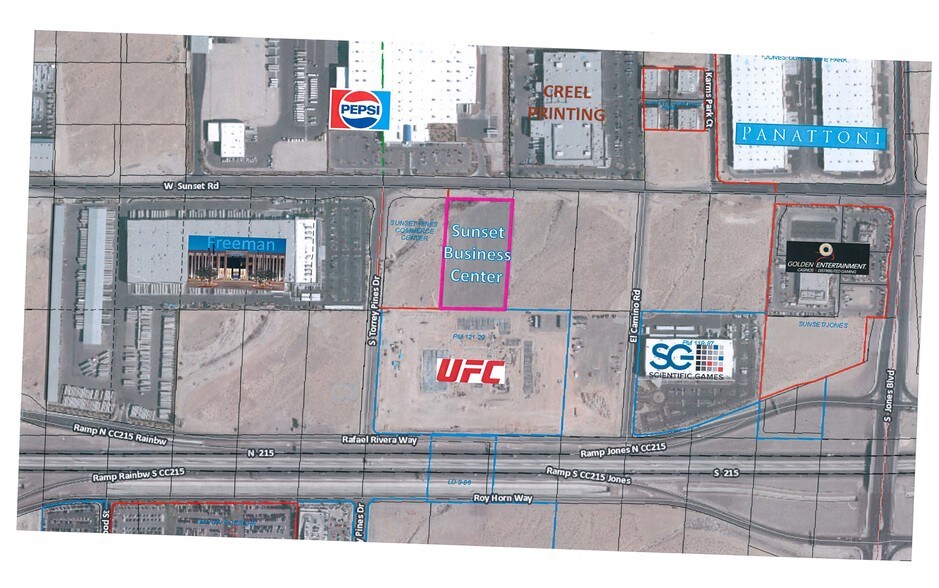 6445 W Sunset Rd, Las Vegas, NV à louer - Aérien – Image 2 sur 32