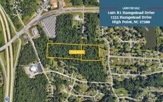 Plus de détails pour 1401 Hampstead Dr, High Point, NC - Terrain à vendre
