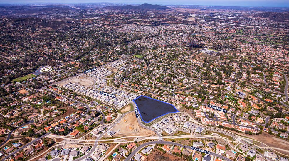 Goodeve Dr, Poway, CA à vendre - Aérien – Image 2 sur 2